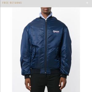 Men Balenciaga jacket